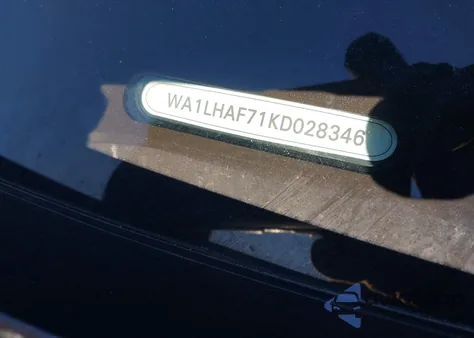 2019 Audi Q7 45 Premium from USA, damaged, VIN WA1LHAF71KD028346